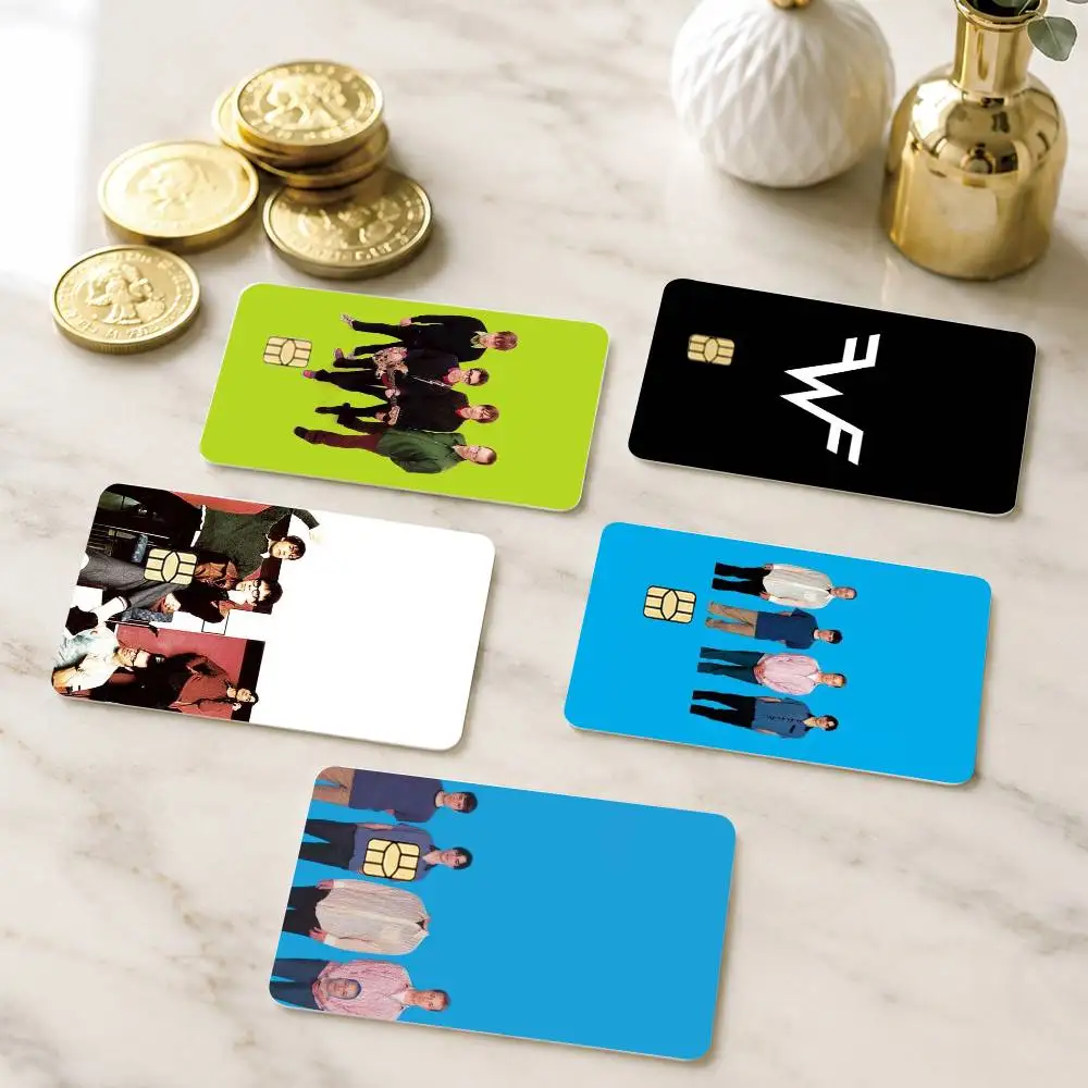 The Band Weezer Rivers Credit Card HD Stickers Game Card Decal Small Chip Waterproof Sticker Gift