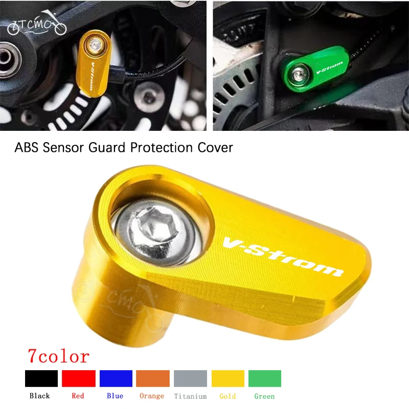 Protector de Sensor ABS para Rueda Delantera y Trasera de Motocicleta para Suzuki Vstrom 650 1000 V-strom 1050 Xt DL650 DL1000 Dl250 Vstrom650