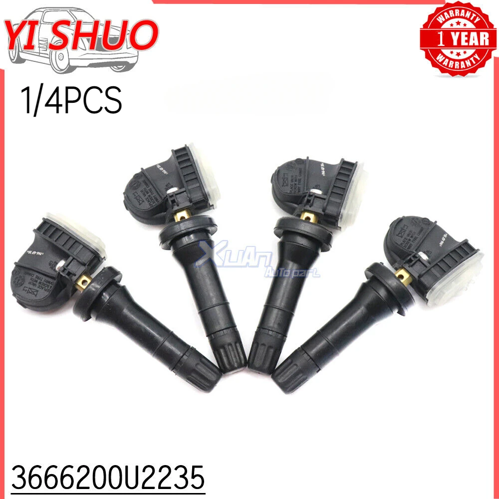 

3666200U2235 NEW Tire Pressure Monitor Sensor TPMS For JAC Refine R3 S3 S7 M5 M6 2014-2019 TP3040050 TP3040001