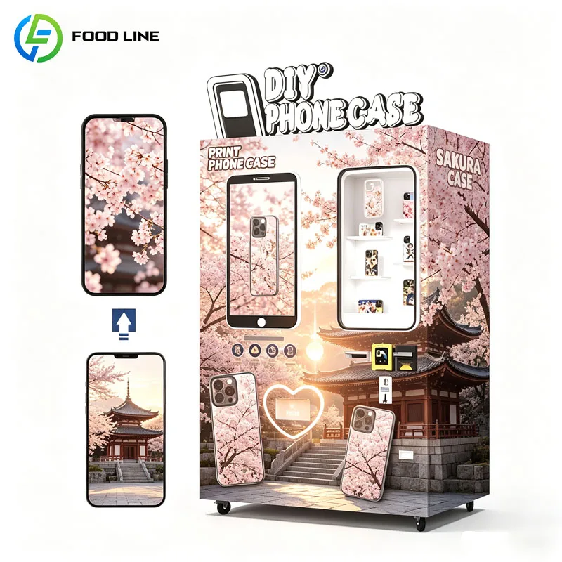 Automatic Phone Case Vending Machine Custom Case Kiosk Touch Screen Smart Retail Equipment Customized