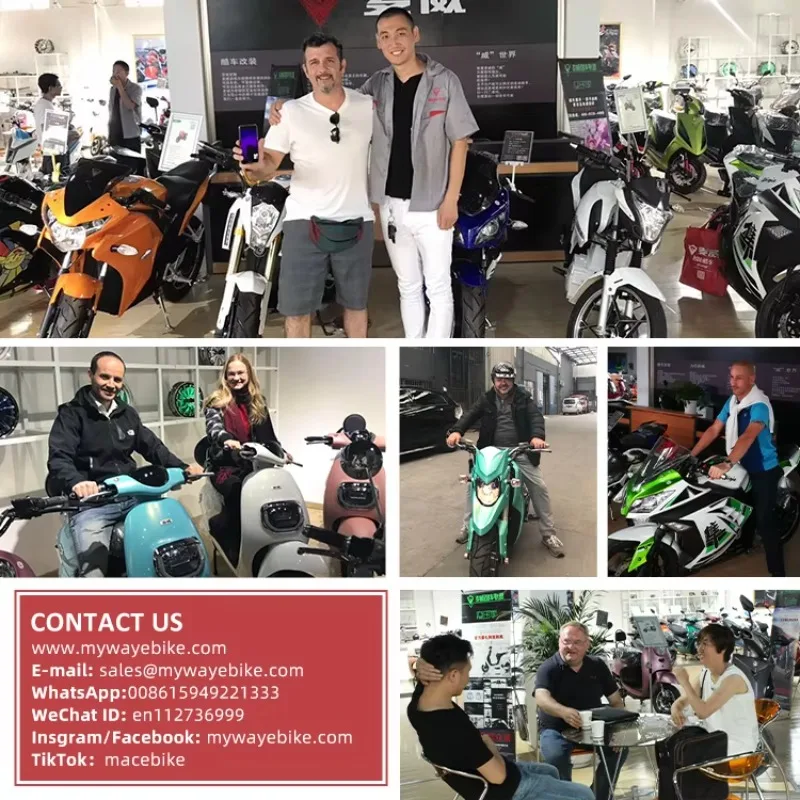 2025 Newest MacEV M5 2000 Watt Scooter 72v 3000w Moped Electric Motorcycle For Adult