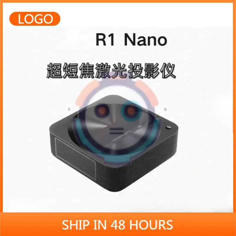 R1 Nano Ultra Short Focus Projector Home Office Conference Projector Chinese Version 95 New