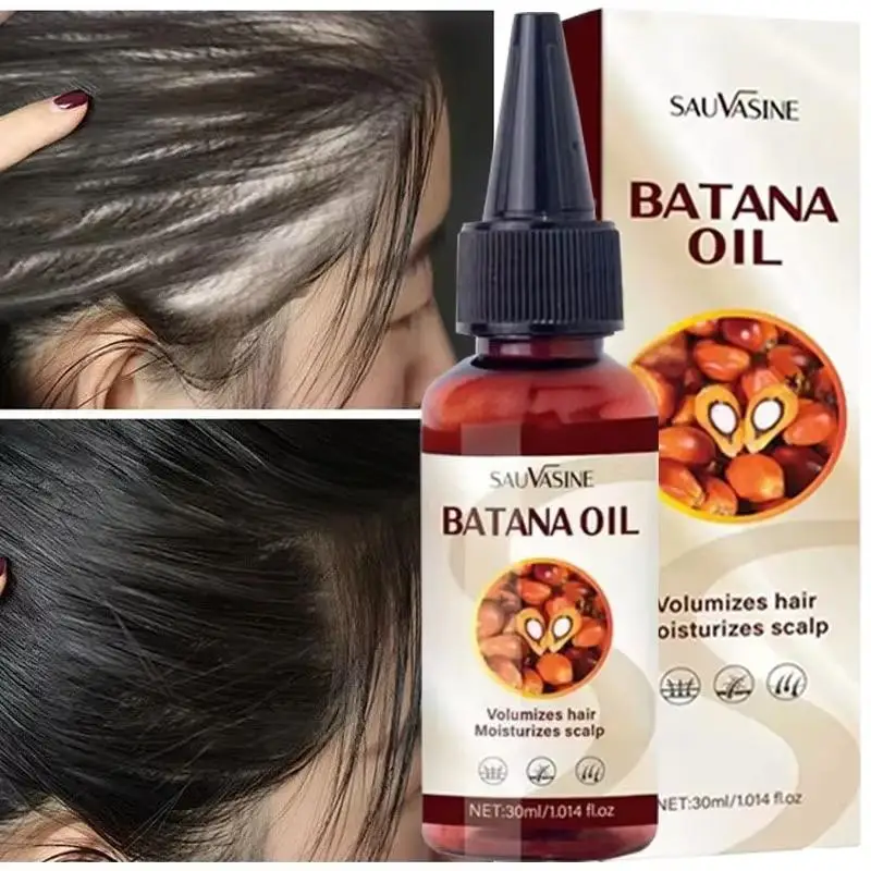 

Batana Oil Hair Growth Serum Anti Hair Loss Products Fast Growing Prevent Dry Frizz Damaged Repair Treatment Scalp Beard Care