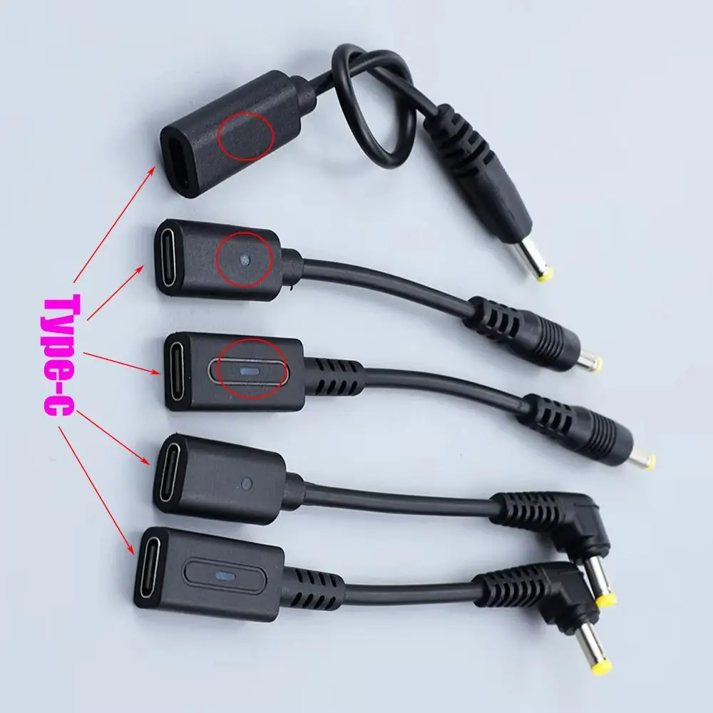 1 PieceTYPE-C Female For PSP1000/2000/3000 game console charging cable Without light/With light/ PD charging/Straight/Bent head