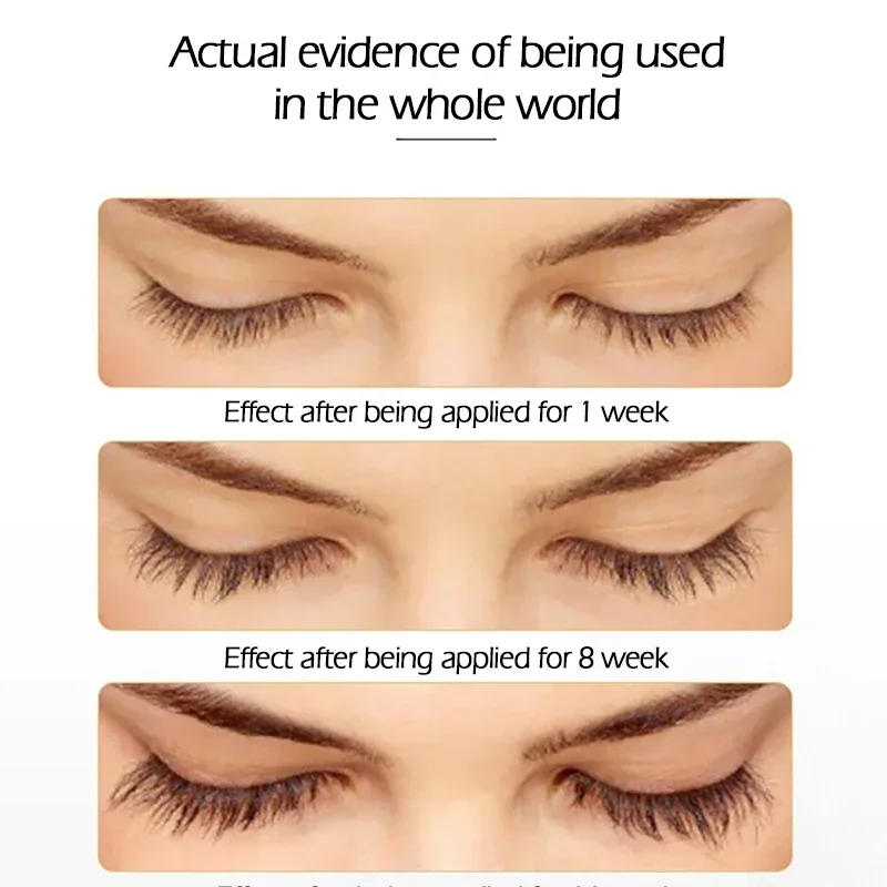 3R 7 Tage Wimpernwachstumsserum, Augenbrauenverstärker-Produkte, längere, vollere, dickere Wimpern, Wimpernverstärker, Pflege für Männer und Frauen