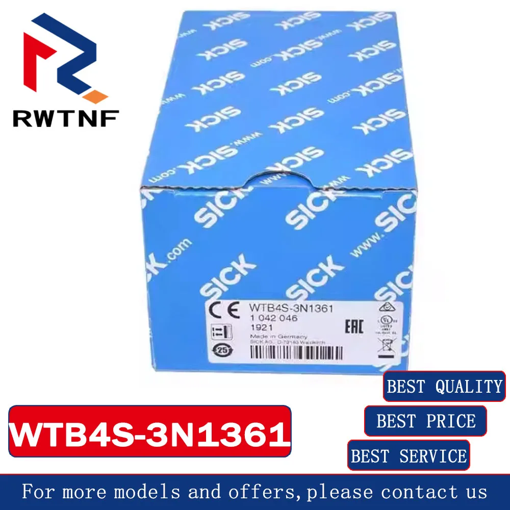 العلامة التجارية الجديدة حقيقية WTB4S-3N1361 مستشعر التبديل الكهروضوئي المريض ، 100% مخزون المستودعات الأصلي