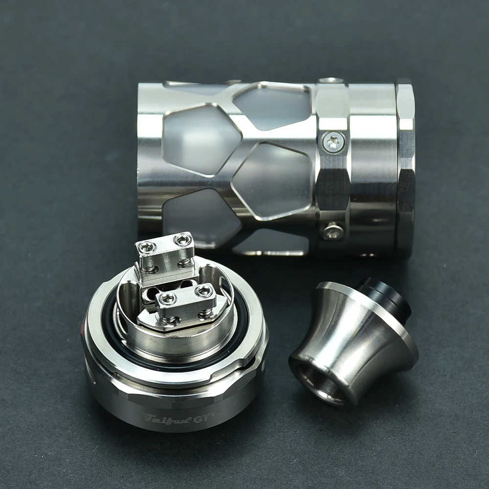 Taifun GTV GT V GT5 RTA 1:1 Atomizer 316ss material Rebuildable dl Tank 6ml 25mm Vape vs Taifun GTIII Taifun GTIV Zeus rta