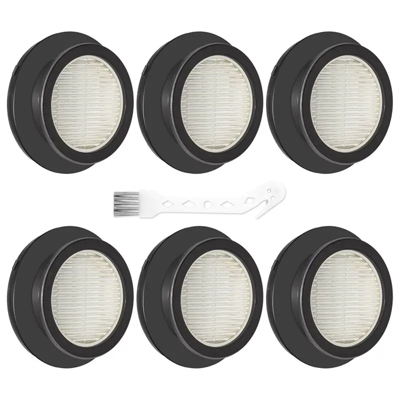 

【ADORN】Сменные HEPA-фильтры для беспроводного пылесоса Sunsare X7A-US, 6 шт., аксессуары для фильтров