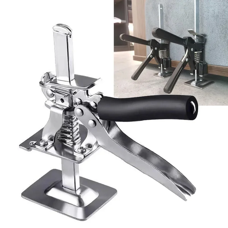 Tile Height Adjuster Manual Lifting Jack Locator Leveler Labor Saving for Drywall Cabinet Panel Tile Installation Building Tools