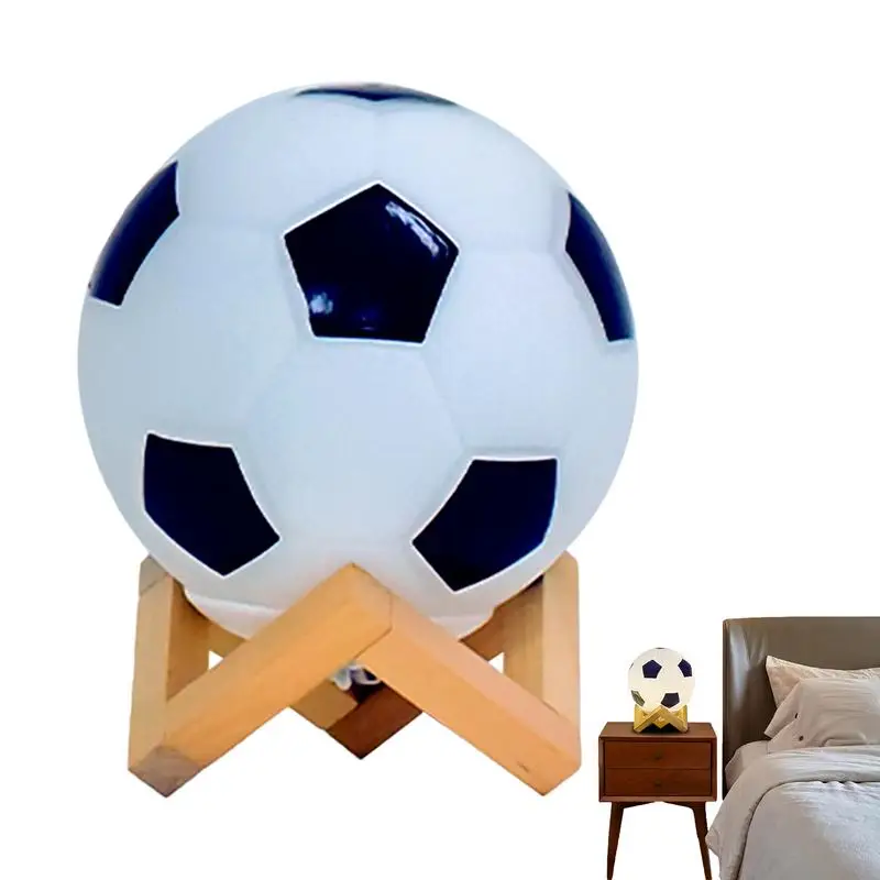 

Soccer Desk Lamp Bedside Small Lamp LED Table Lamp Creative Night Light For Living Room Dorm Kids Room Bedroom Home