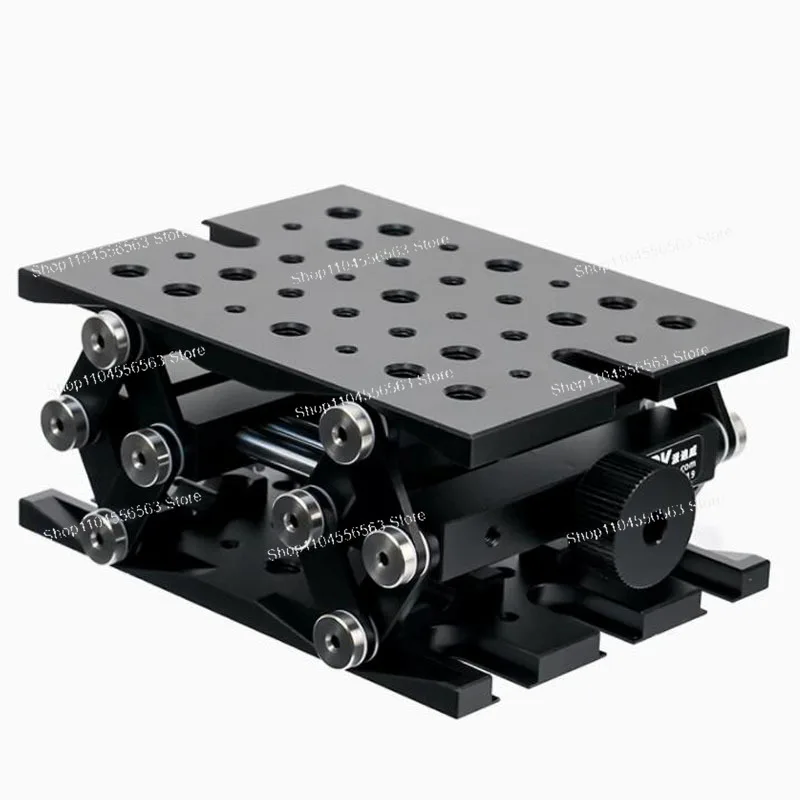 Precision Z-axis manual lift platform 25mm travel 25kg load laboratory fine-tuning stage PT-SD415
