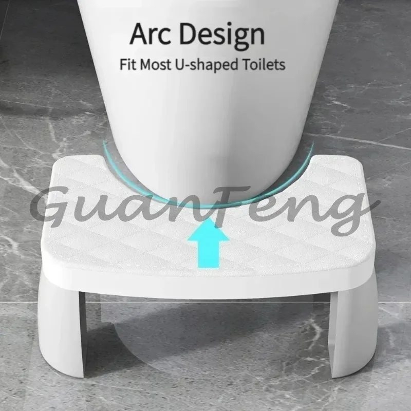 Adjustable non-slip squat stool Stepping stool with non-slip base