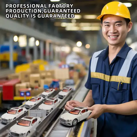 1:24 Continental GT modellbil i legering, gjuten leksaksbil, samlarbil, dragkrok, leksaksfordon med (svart) 12 best sales Hyundai i10 skalmodell - №7