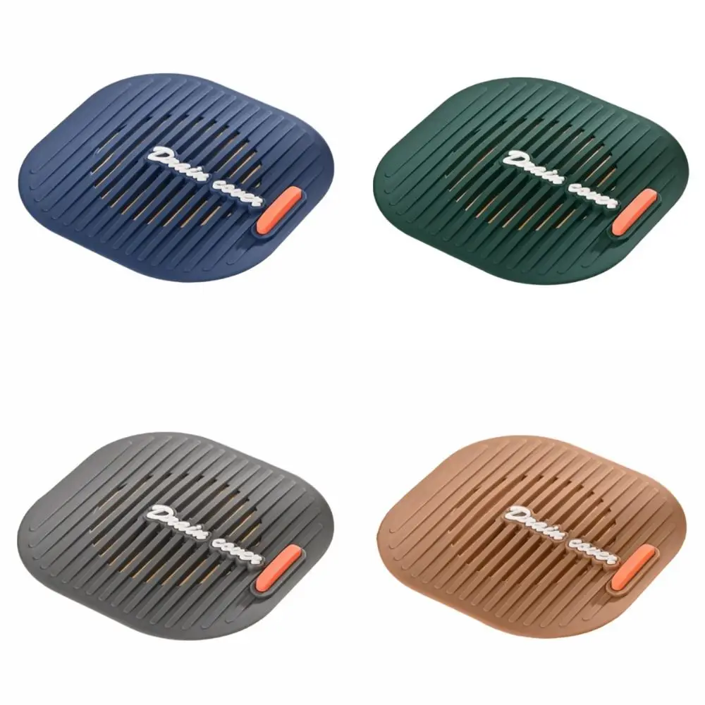 Silicone Sewer Floor Drain Cover Anti-blocking Reusable Shower Drain Cover Thickened Drainage Floor Drain Sticker