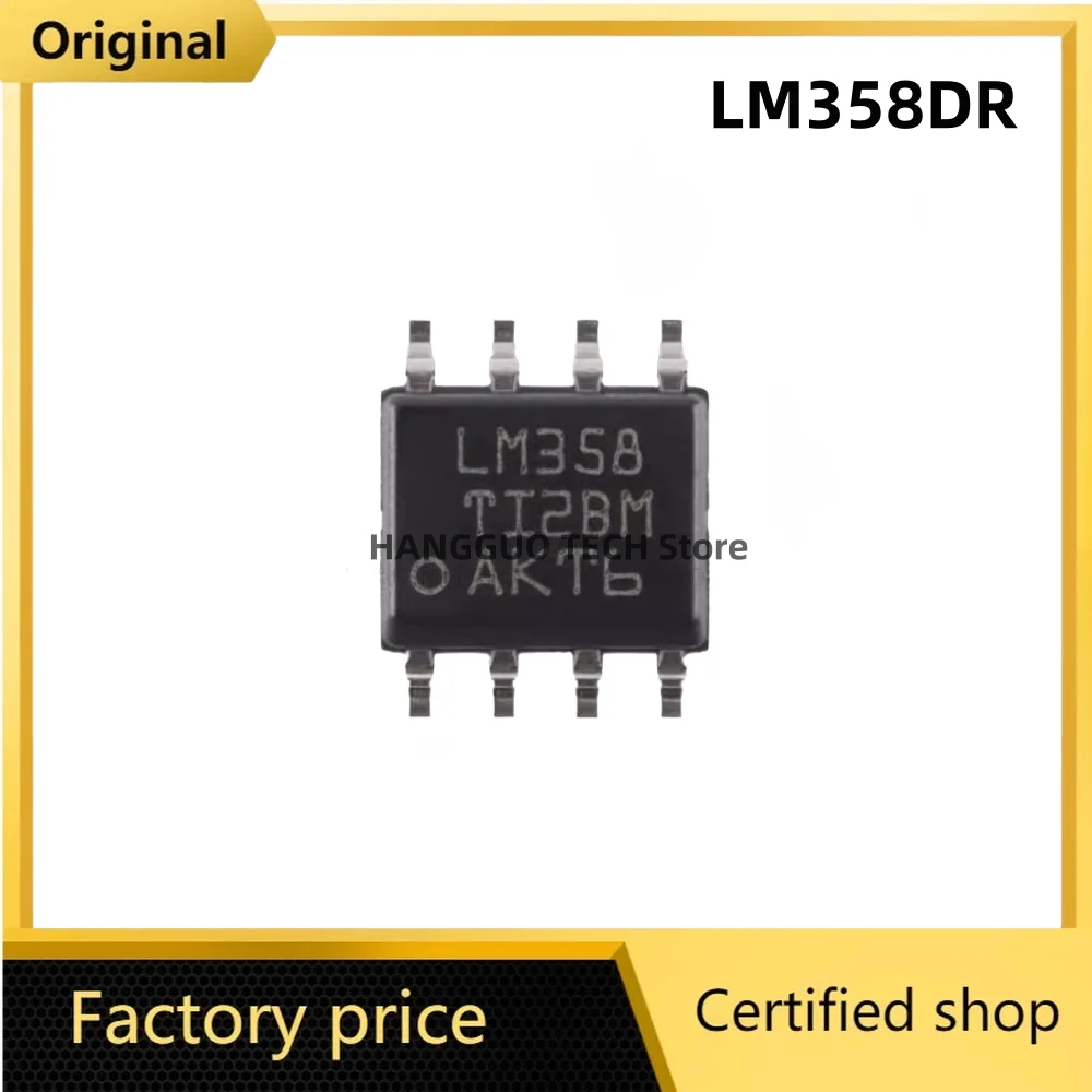 100PCS/LOt  Brand new  Original LM358DR SOP8 LM358 SOP LM358DT SOP-8 SMD LM358DR2G IC Best quality