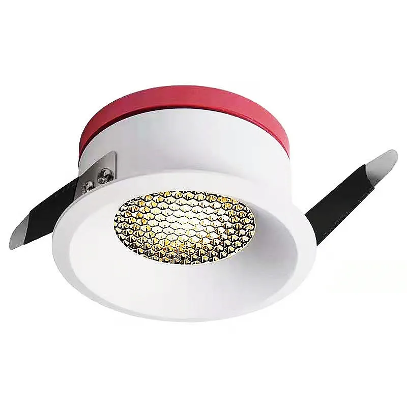 2023 Nieuwe Stijl Ultra Thin Anti Glare Led Downlight 9W/12W/15W/18W/20W Cob Inbouwspot Licht AC85V-265V Plafond Lamp + Led Drive