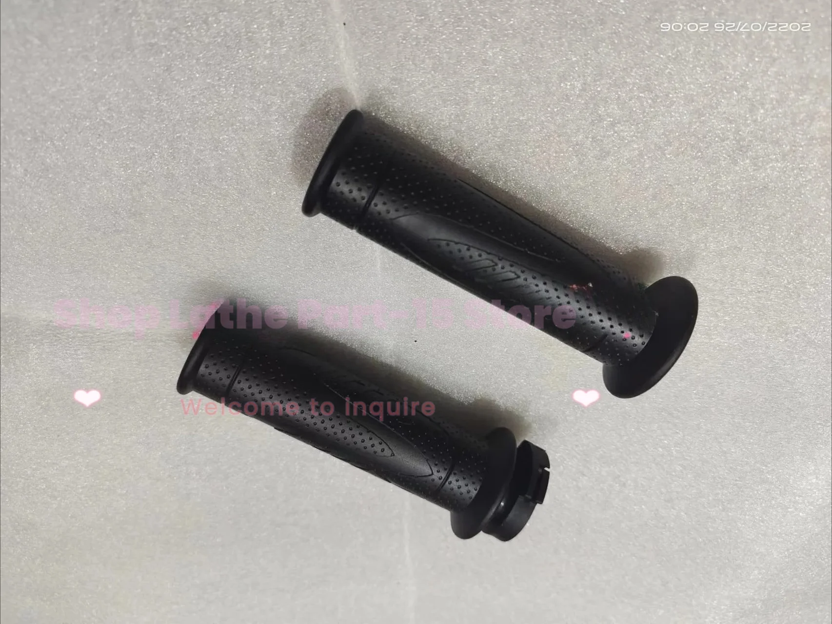 For QJ MOTOR SRV 125   QJ SRV 125 Motorcycle Direction Handle Cover Throttle Grip Rubber Handle