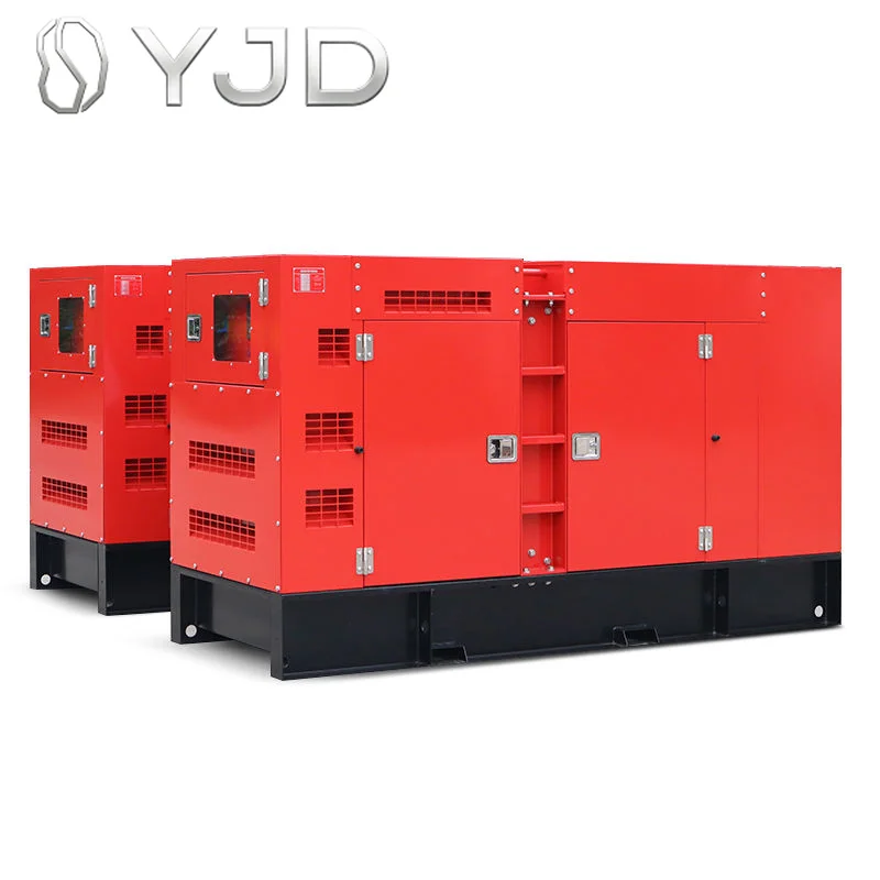 100KW -600KW Silent Diesel Generator Three Phase Soundproof Generator  Auto Start Water Cooled  Electric Genset Factory Price