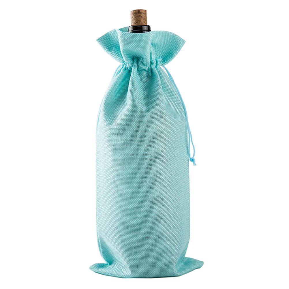 

10pcs Bottle Bag Storage Drawstring Pouch Cloth Multicolor Gift Reusable Durable Stretchy For Parties Storing Jewelry