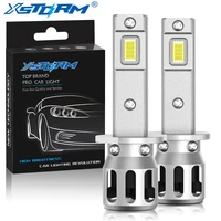 XSTORM H1 H3 bombilla LED para faros delanteros Mini 25000LM 6500K CSP luz alta y baja superbrillante para luces antiniebla de coche 12V blanco automóvil