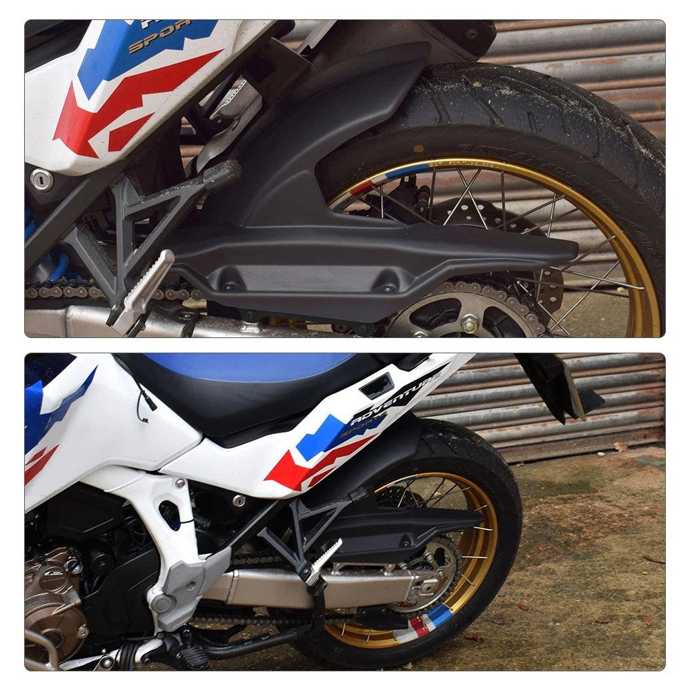 Hugger Rear Fender HUGGER EXTENSION Splash Guard  FOR HONDA XL 750 TRANSALP 2023- CRF 1100 L AFRICA TWIN/ADVENTURE SPORTS 2024- - view 6