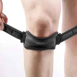 1pc Adjustable Knee Strap Patellar Tendon Pressurized Protector Support Slider Pad Rodilla Guard Badminton Running