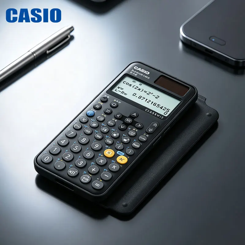 Casio FX-991CN CW/FX-999CN CW/DH-14 Business statistics function calculator, engineering office data analysis, lightweight body