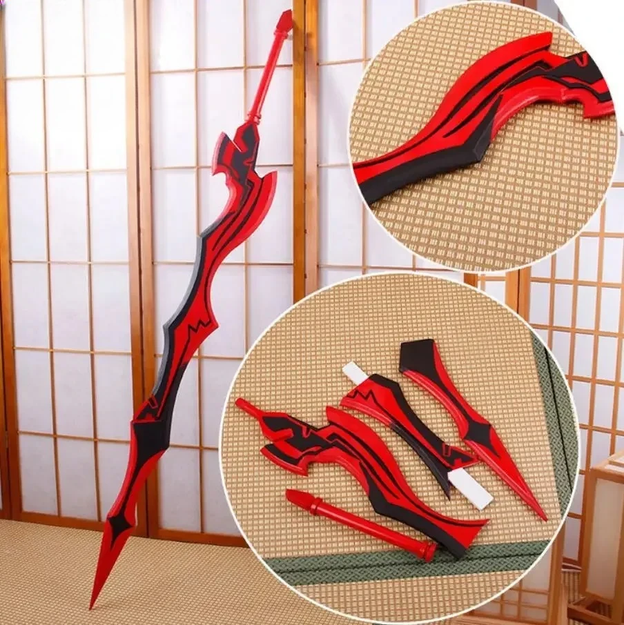 Fate/EXTRA Last Encore Saber Nero Red Sword Cosplay Foldable Weapon PVC Props