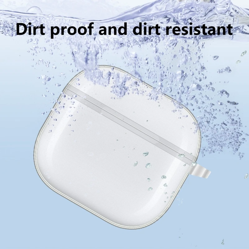 Funda protectora para auriculares apta para Air Pods 4, carcasa a prueba de golpes, carcasa lavable, funda antipolvo, piel protectora suave