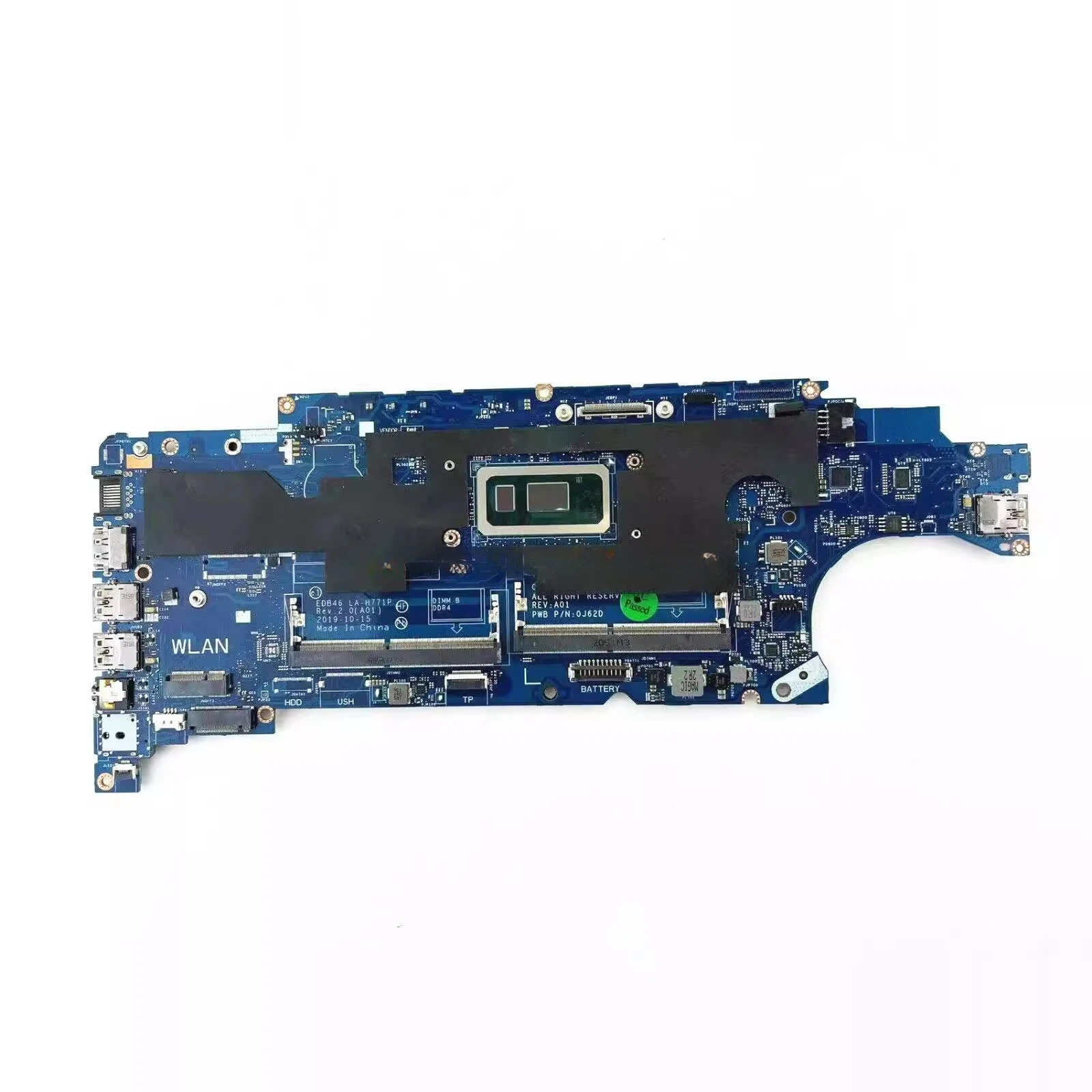 

For LA-H771P for Dell Latitude 5400 Main Board 0MDPF W/4305U CPU