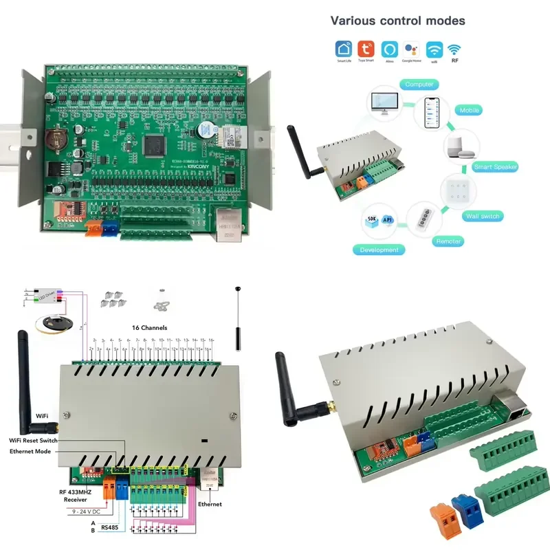 KC868-D16 Dimmer Controller Switch Module Via Alexa Google Home Automation Controller Support MQTT HTTP