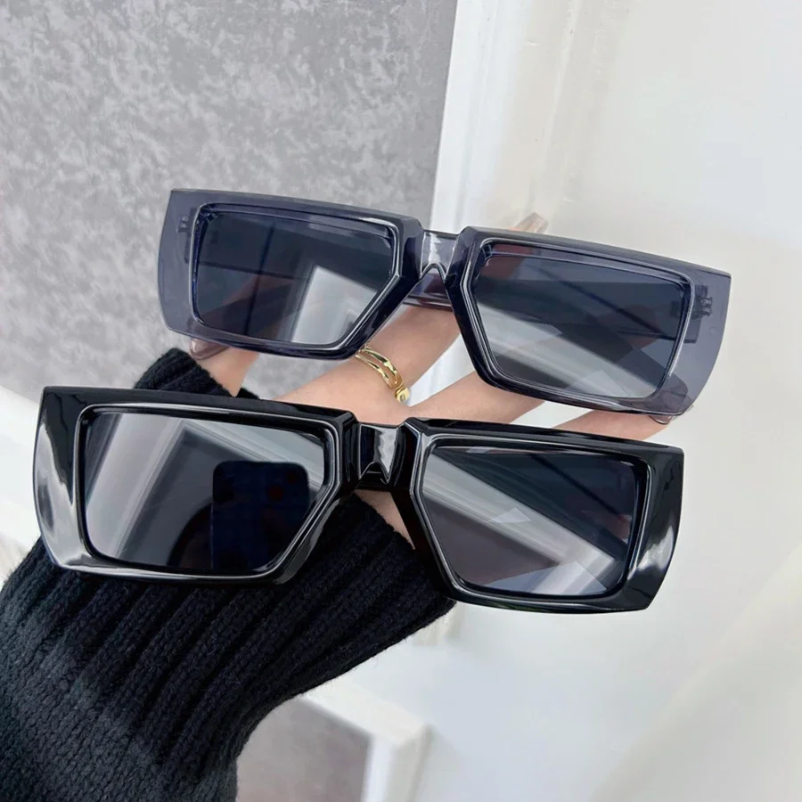 Retro Square Sunglasses Women Men Designer Vintage Sun Glasses Female Male Fashion Shades Mirror Punk Outdoor Oculos De Sol