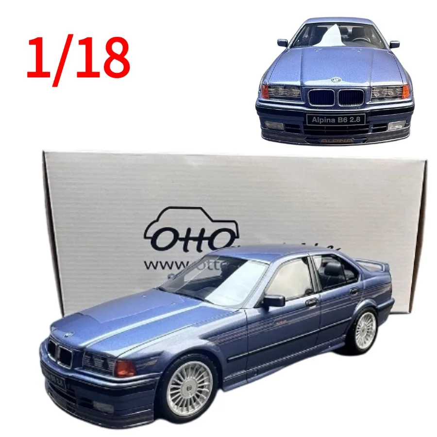 

OTTO 1:18 Alpina B6 2.8 1992 Коллекционная модель автомобиля из смолы BMW, игрушечные машинки для мальчиков, подарок
