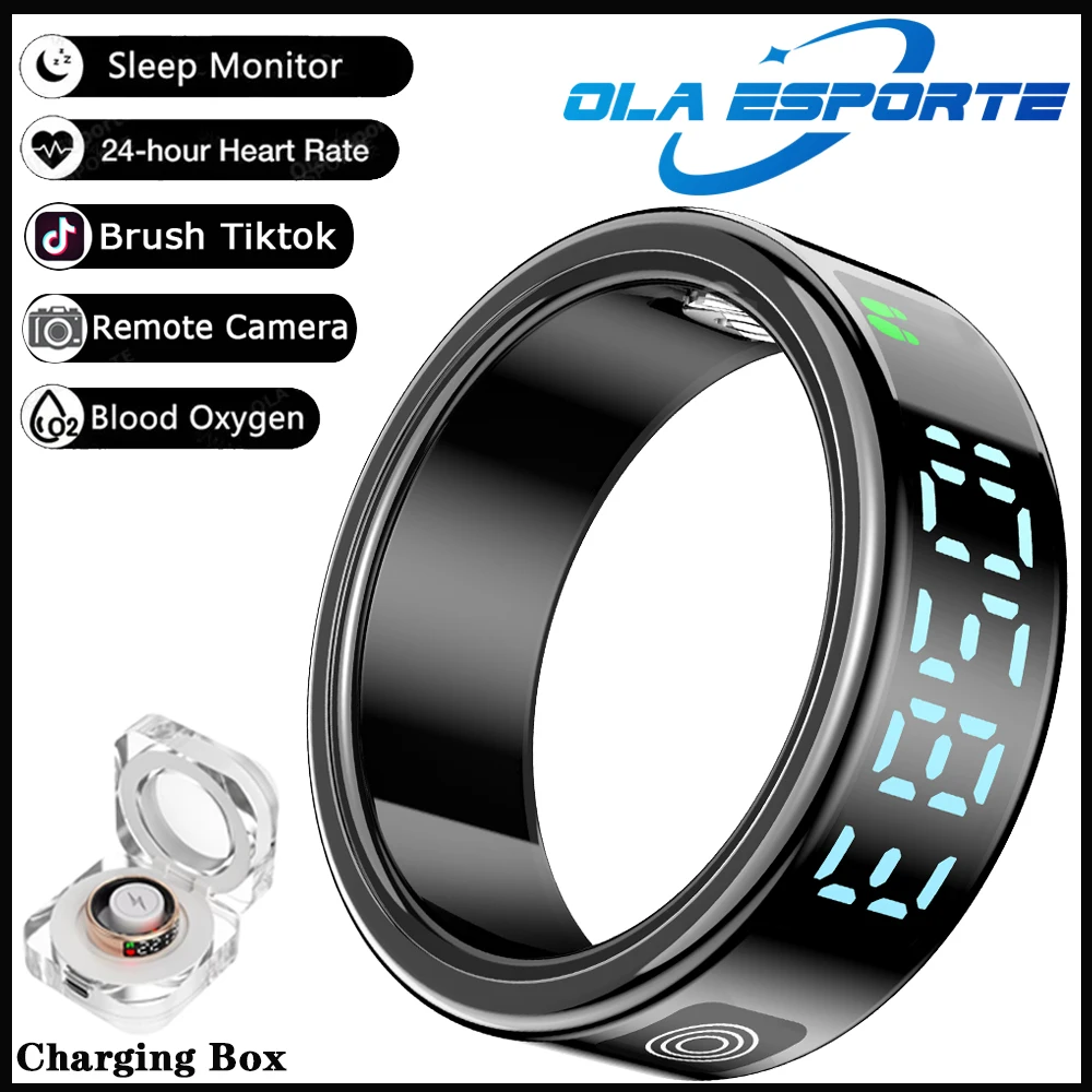 Smart Ring with Multi-Function Monitoring Features