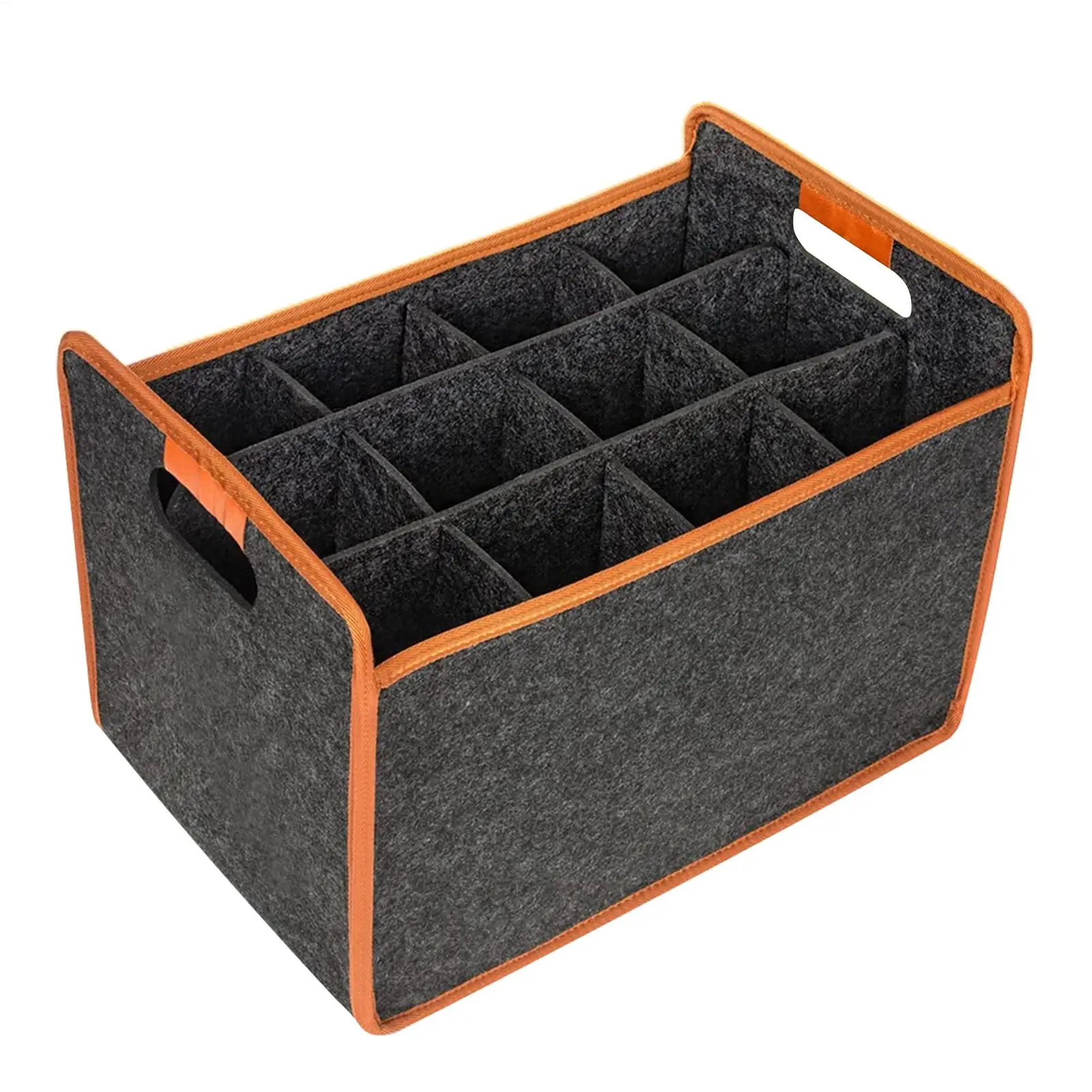 Bolsa transportadora de vino de fieltro para 12 botellas, bolsa transportadora de vino reutilizable, bolsas de vino resistentes impermeables para viajes, Camping y Picnic