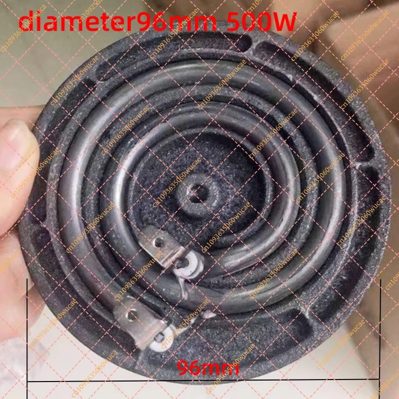 YF220V Cast Iron Hot Plate Electric Stove Burner Portable Heating Element for Kitchen Lab Home Office School Dormitory Use