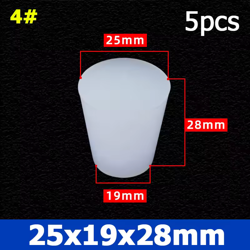 1-10pcs Food Grade Silicone Bottle Stopper Solid Rubber Plug Dia 8-110mm Hight 11-53mm For Wine Bottle Test Tube Glass Container - Image 46