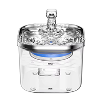 Pet Dog Water Dispenser Drinking Stainless  Automatic Circulation Cat Water Fountain