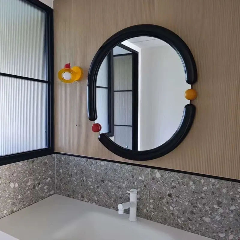 Kitty Mirror Small Appearance Modern Home Decoration for Beauty Salons Home Decor Aesthetics Toilet Mirror With Light Miroir