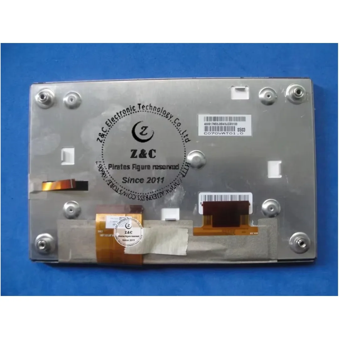 C070VAT01 C070VAT01.0 Original A+ Grade 7'' LCD Display with Capacitive Touch Screen for Car GPS Navigation & DVD Player for AUO