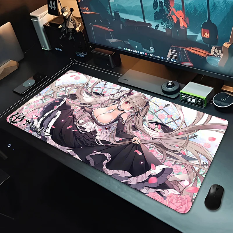 Azur Lane Mouse Pad Large Computer Office Game Table Mats Rubber Anti-slip Gaming Keyboard coaster Long Desk Pads Game Mousepad