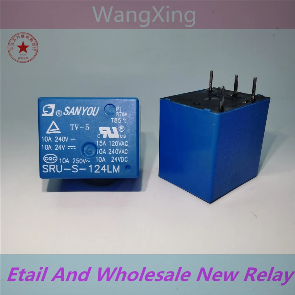 

SRU-S-124LM Electromagnetic Power Relay 4 Pins