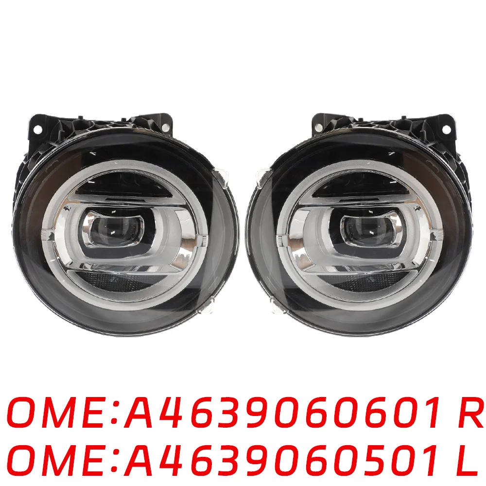 

Suitable for Mercedes Benz headlights W463 G500 G550 G350 G63 G350 Hernia lamp A4639060601 A4639060501 auto parts Lamp group