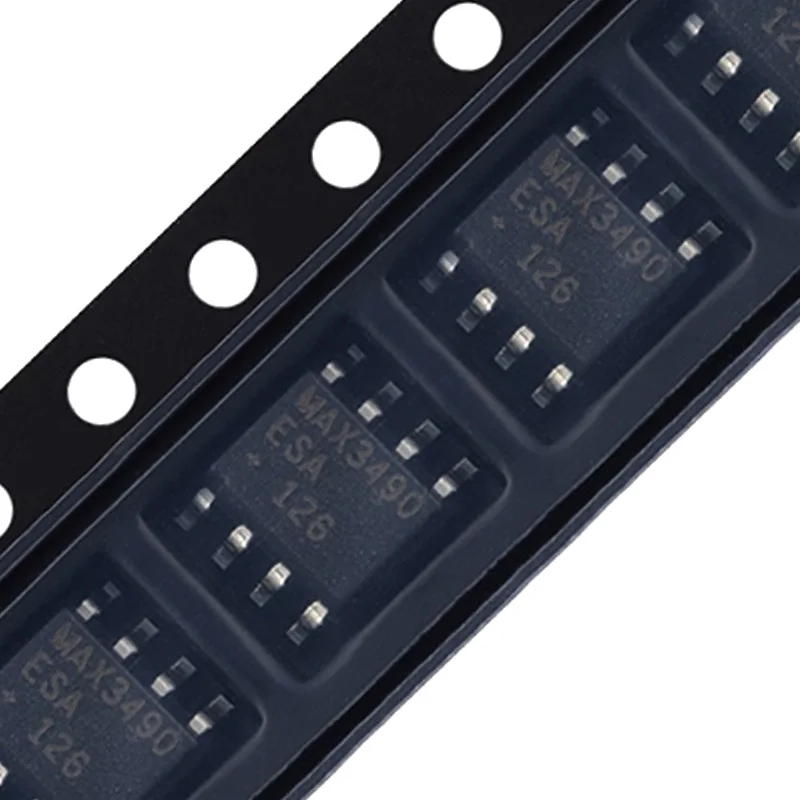 

10Pcs New Original Max3490Esa+T Sop-8 3.3V 10Mbps Rs-485/Rs-422 Transceiver Chip