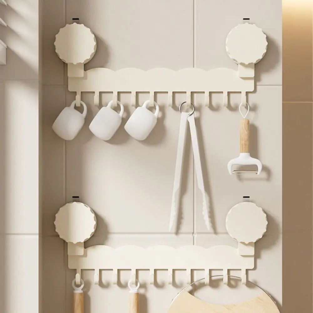 

Punch-free Suction Cup Hook Reusable Waterproof Clothes Storage Hook Rustproof Wall Mounted Robe Coat Hangers Kitchen
