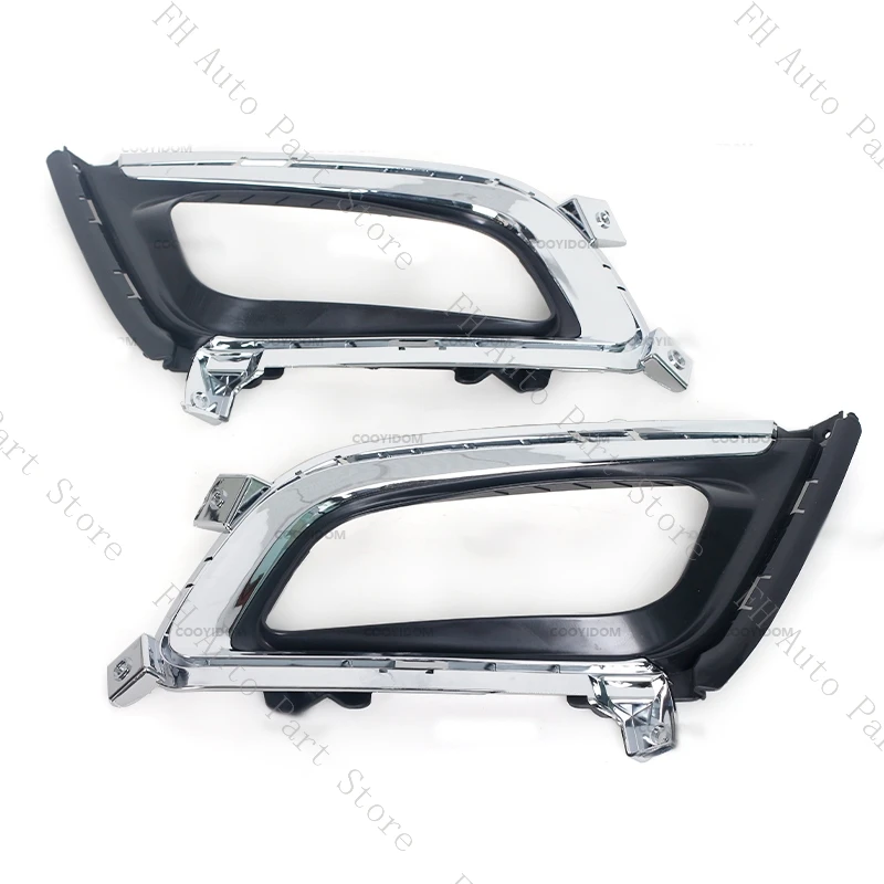 Foglamp Foglight لكيا K5 أوبتيما 2014 2015 2016 المصد الأمامي الضباب ضوء غطاء المصباح الإطار هود الحافة