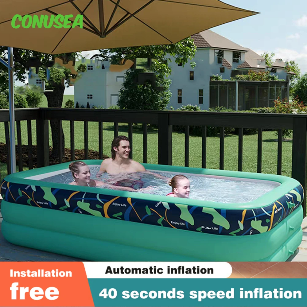 3/2.6/2M Swimming Pool Inflatable Baby Framed Pools Large Pools for Family Children's Summer Kids Water Toy Inflatable toys kids