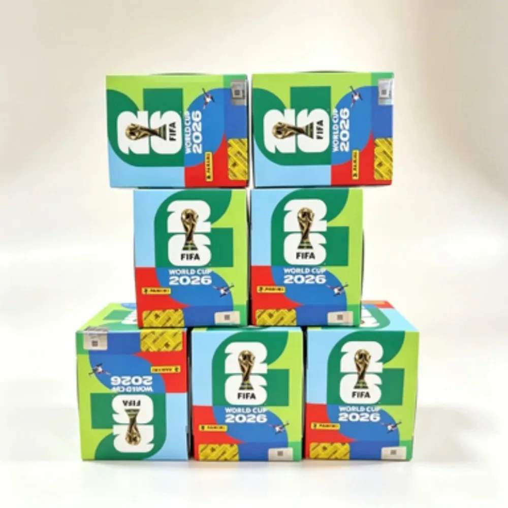 Panini 2026 FIFA World Cup Sticker Box 50 Packs Estimated 350 Soccer Player Blind Stickers Collectible Peripherals view 2