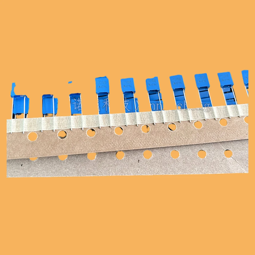 

50pcs/ 100V 334 0.33UF 330NF u33J100 correction film capacitor foot distance 5