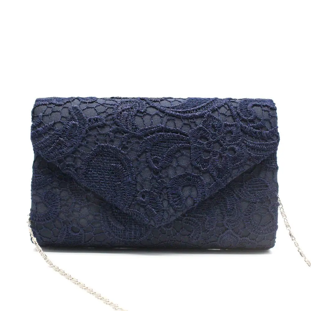 Modische Damen-Umschlagtasche für Abendveranstaltungen, Spitzen-Clutch, Handtasche, Messenger-Tasche